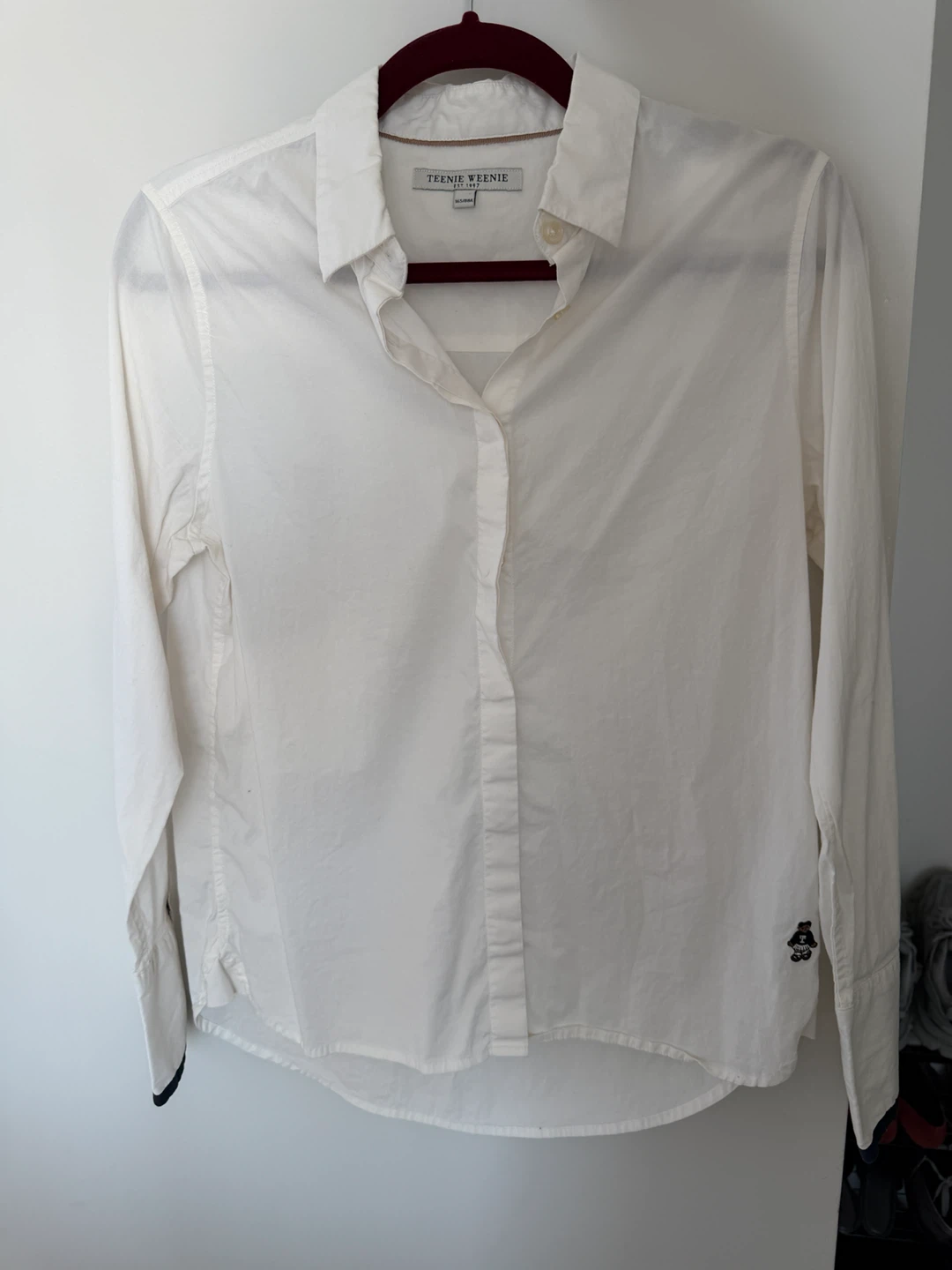 Teenie Weenie White Button-Down Shirt