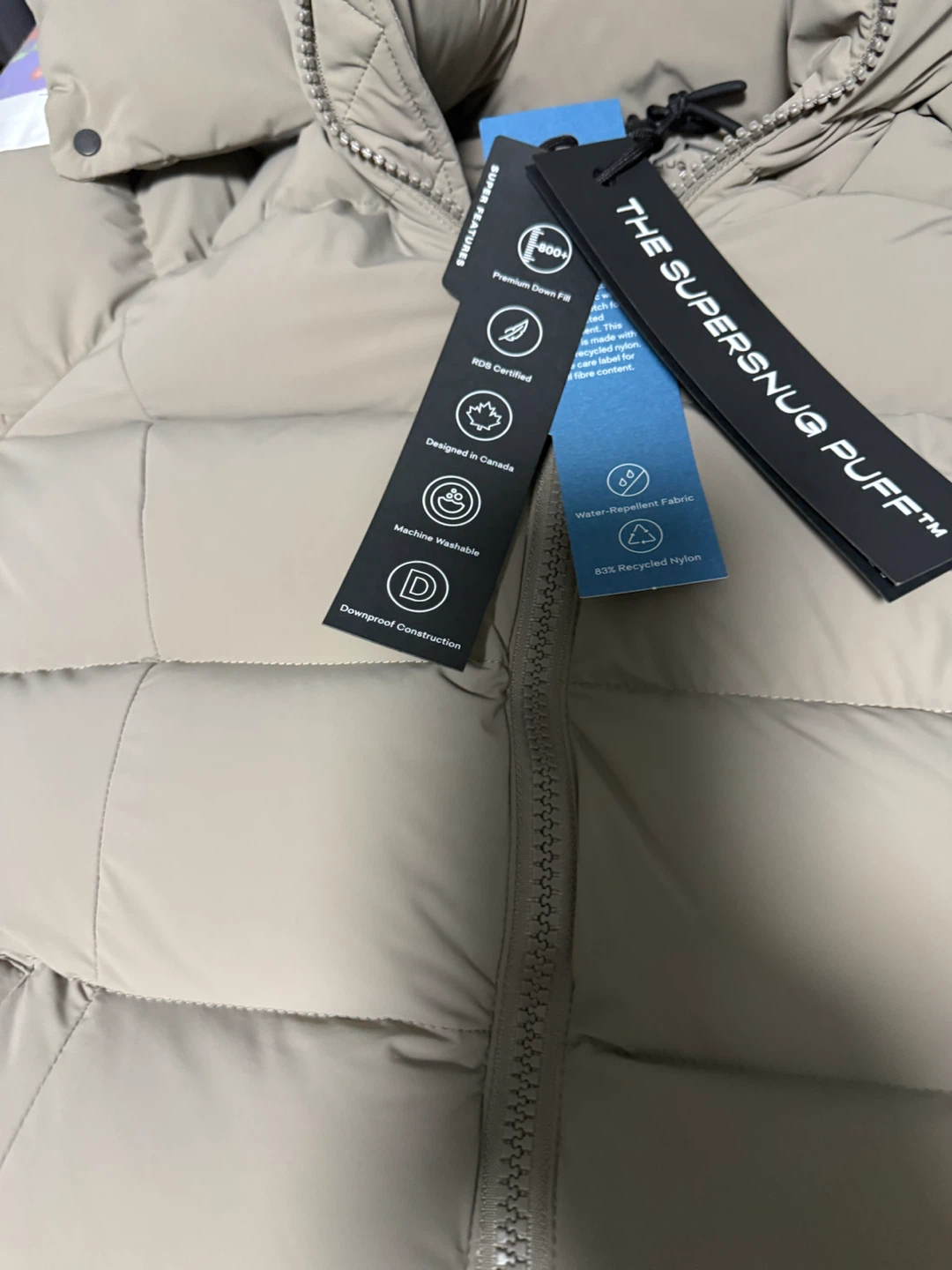 Aritzia The SuperSnug Puff Orbit Stretch - Modern Taupe - photo 5