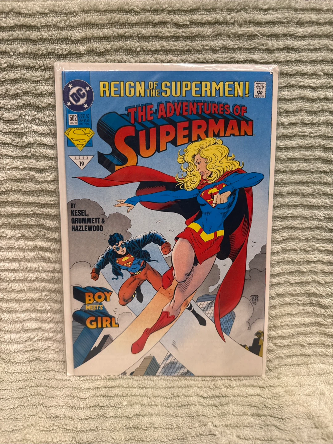 The Adventures of Superman #502 Comic Book