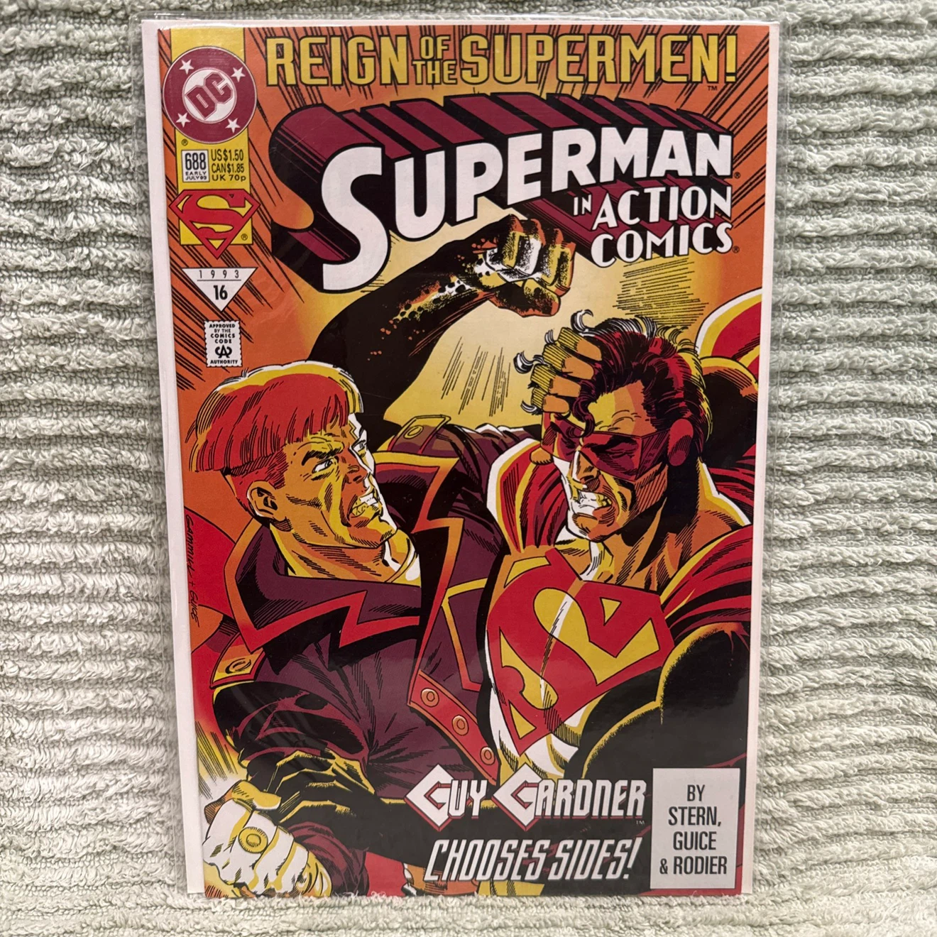 Superman Action Comics #688 Reign of the Supermen