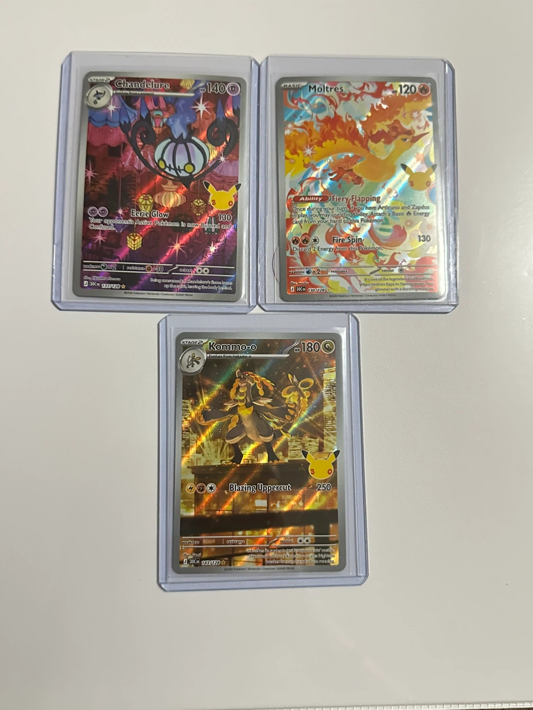 Pokemon 30th Anniversary master base set (on going) + some IR’s