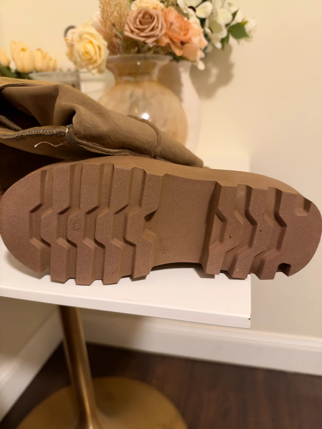 Brown Cargo Pocket Platform Boots - photo 5