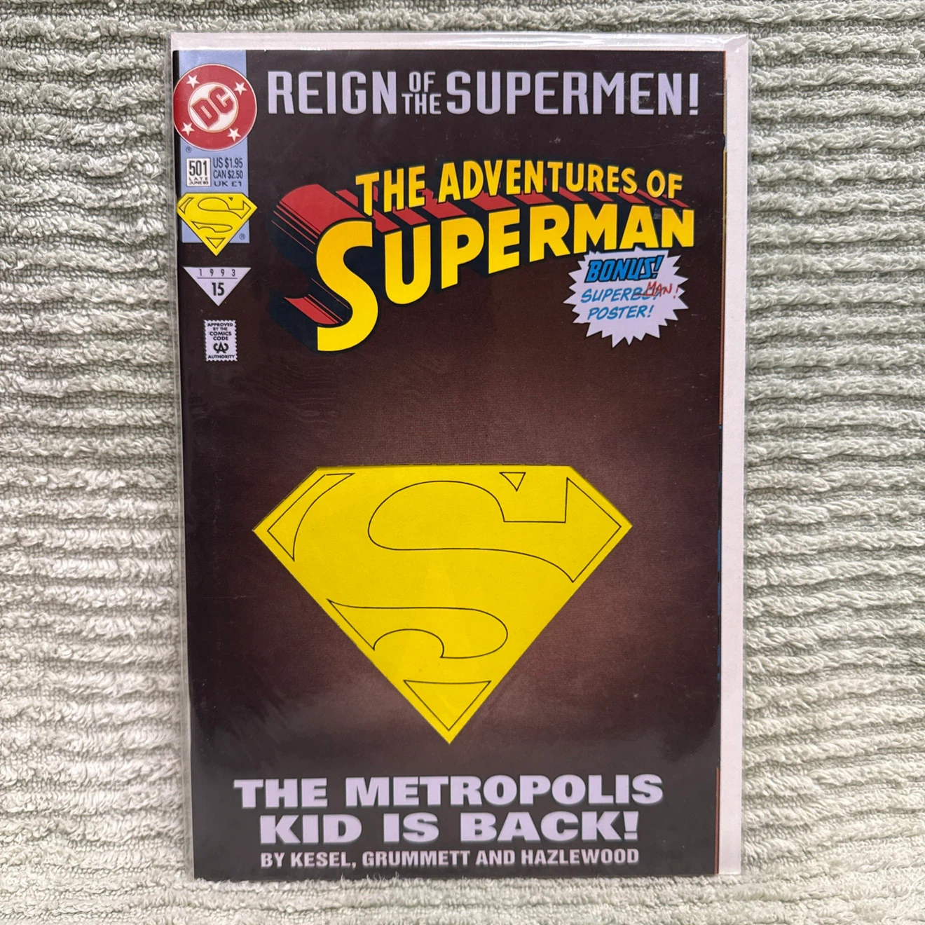 The Adventures of Superman #501 Comic Book
