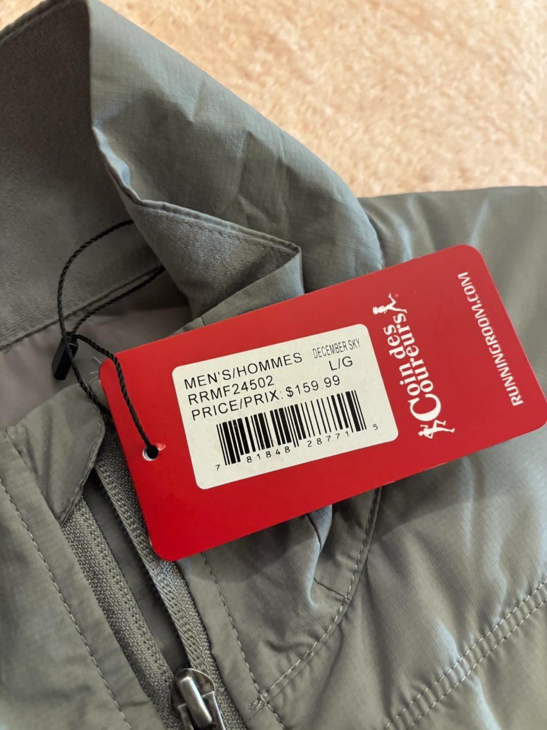 Running Room Men's Jacket - Large - photo 3