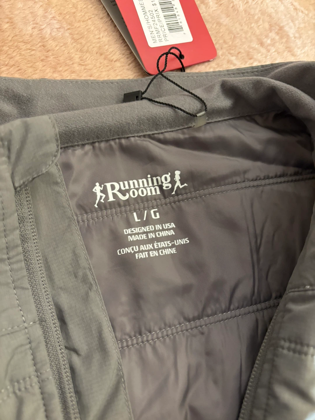 Running Room Men's Jacket - Large - photo 4