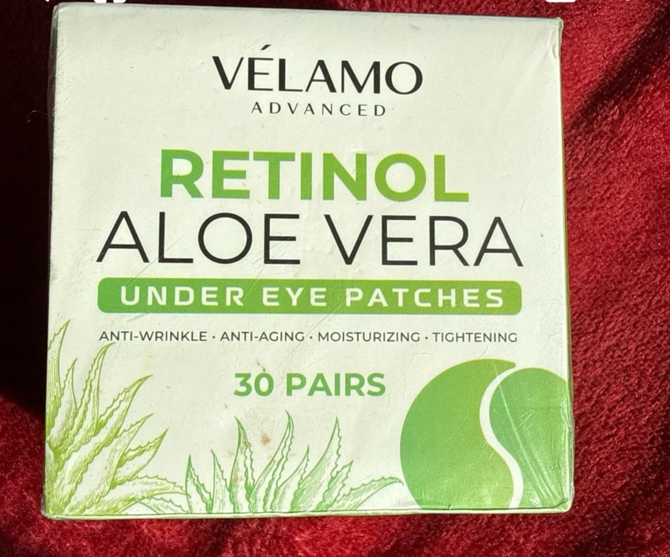 Velamo Advanced Retinol Aloe Vera Under Eye Patches