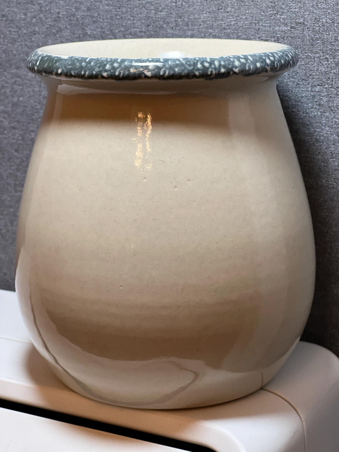 Vintage Home & Garden Party Apple Crock/Jar – Hand Made in USA - photo 4
