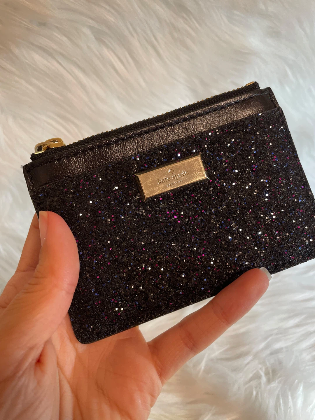 Kate Spade glitter card holder - photo 3