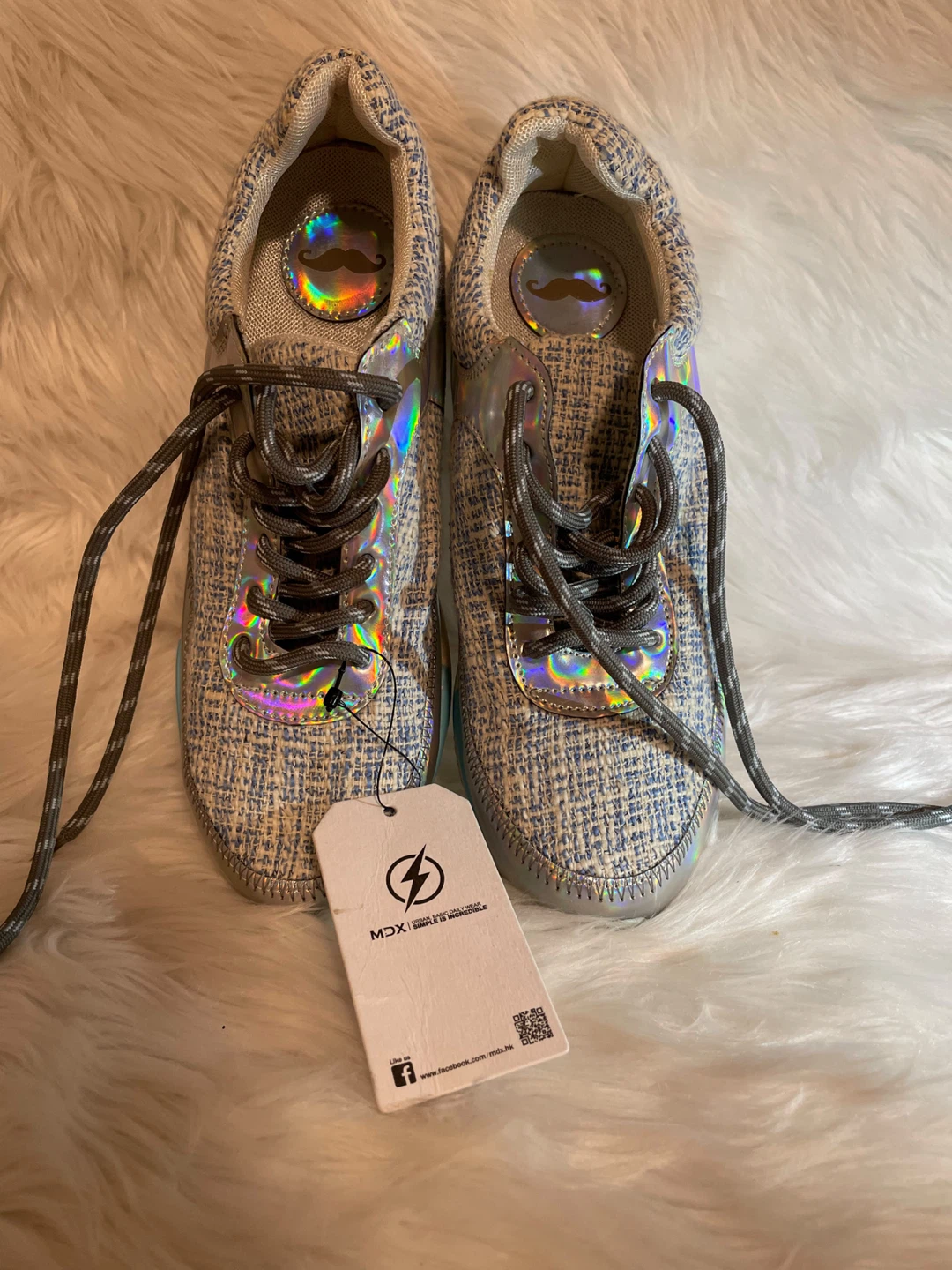 Title: MDX Urban Tweed Sneakers