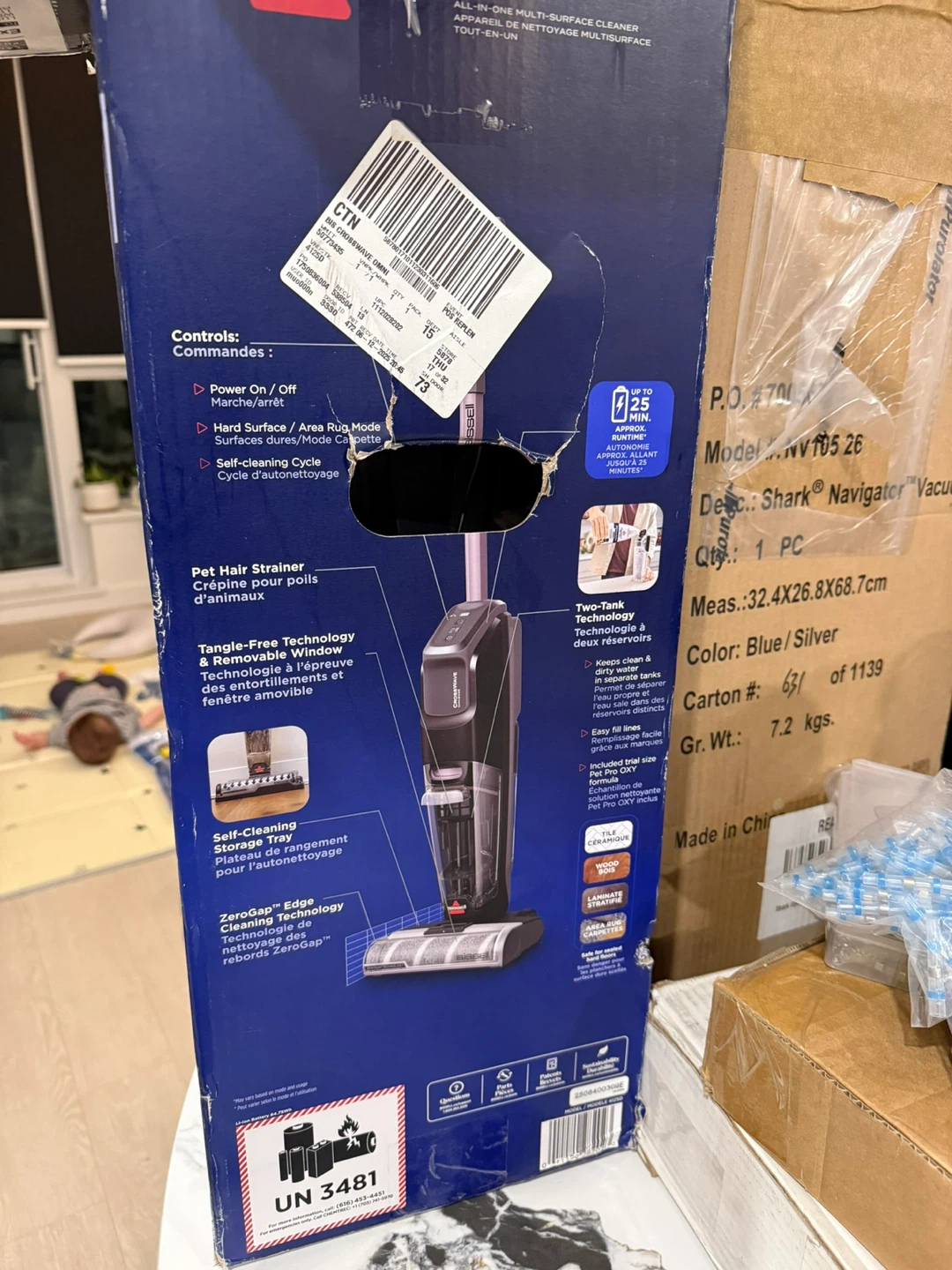 Bissell CrossWave OmniEdge Cordless Vacuum - photo 2