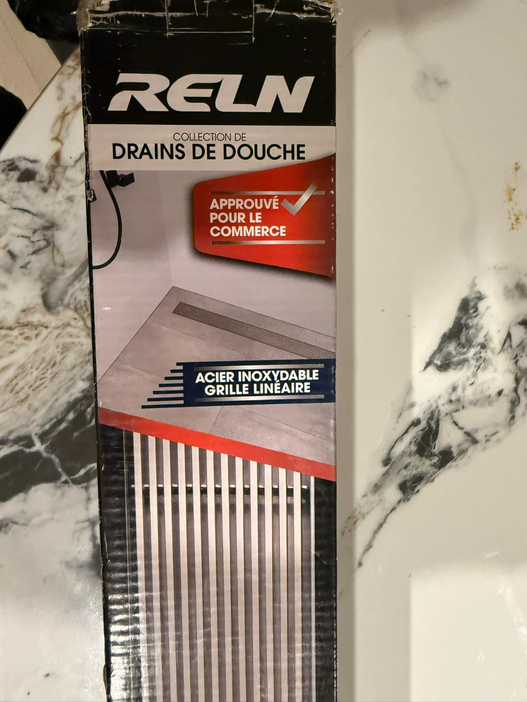 Reln 32 inch Linear Shower Drain