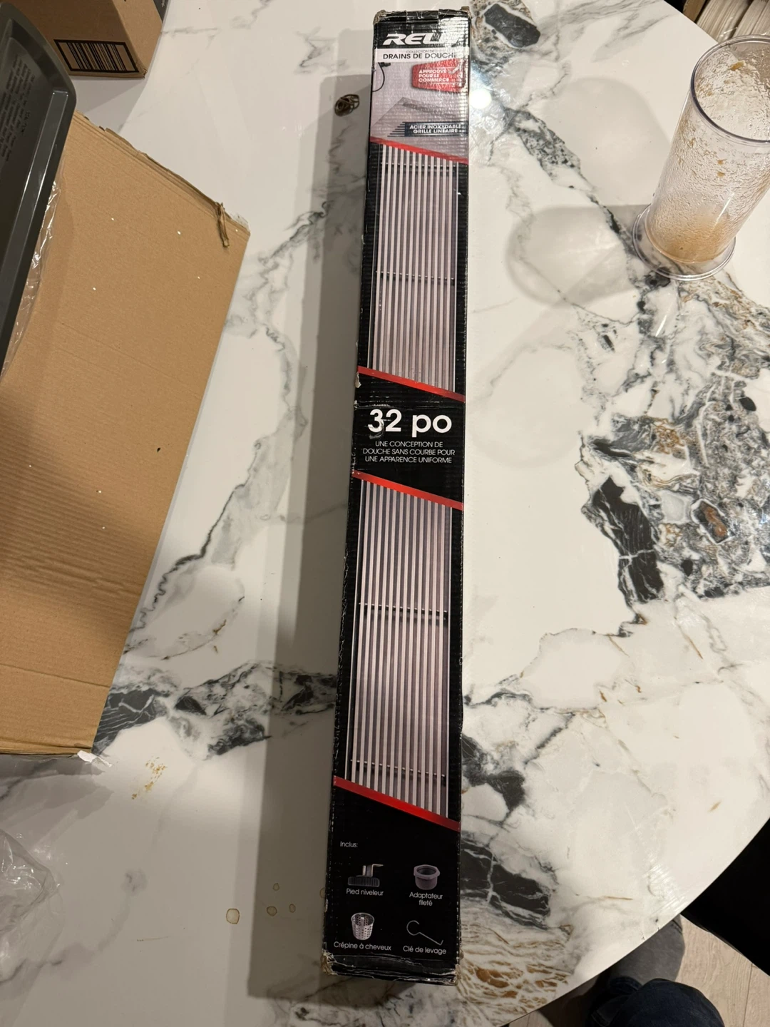 Reln 32 inch Linear Shower Drain - photo 3