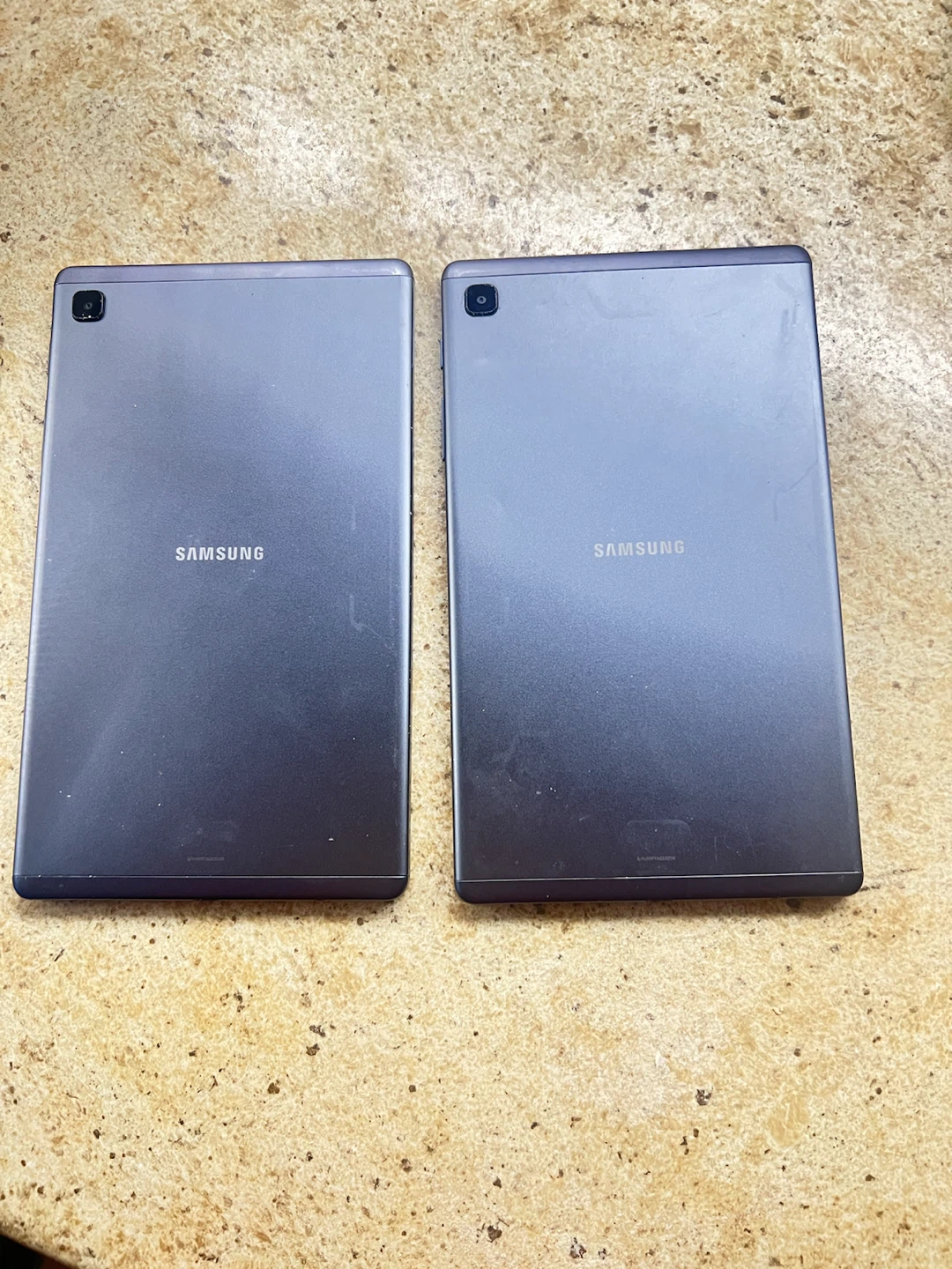 Two Samsung Galaxy Tab A Tablets