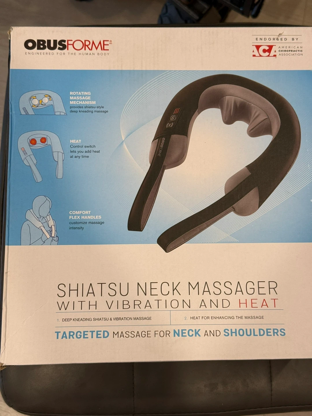 ObusForme Shiatsu Neck Massager - photo 2