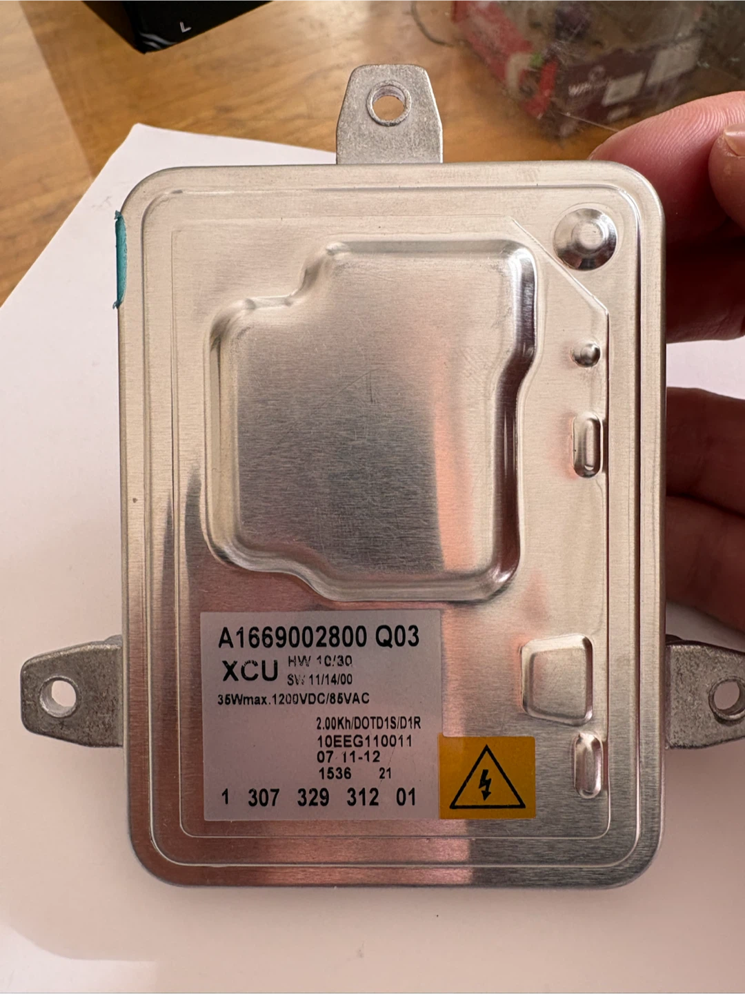AUTO-PALPAL Xenon Headlamp Control Unit A1669002800