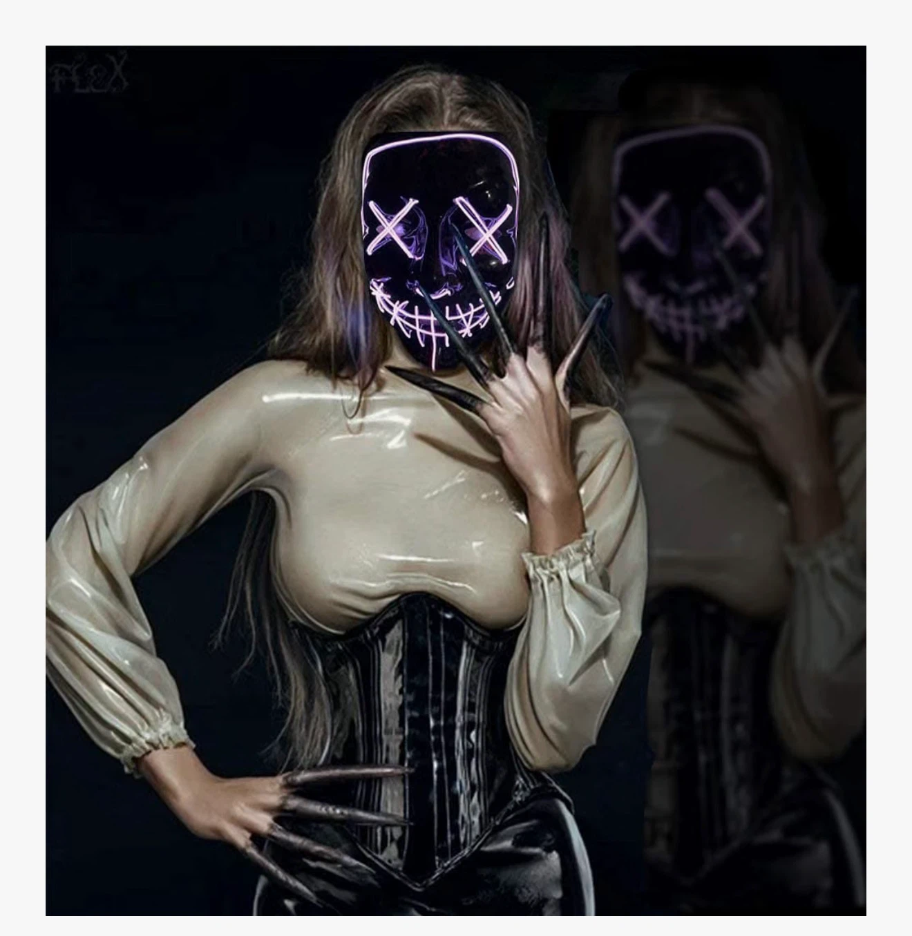 Mask and LED Halloween Masks - photo 3
