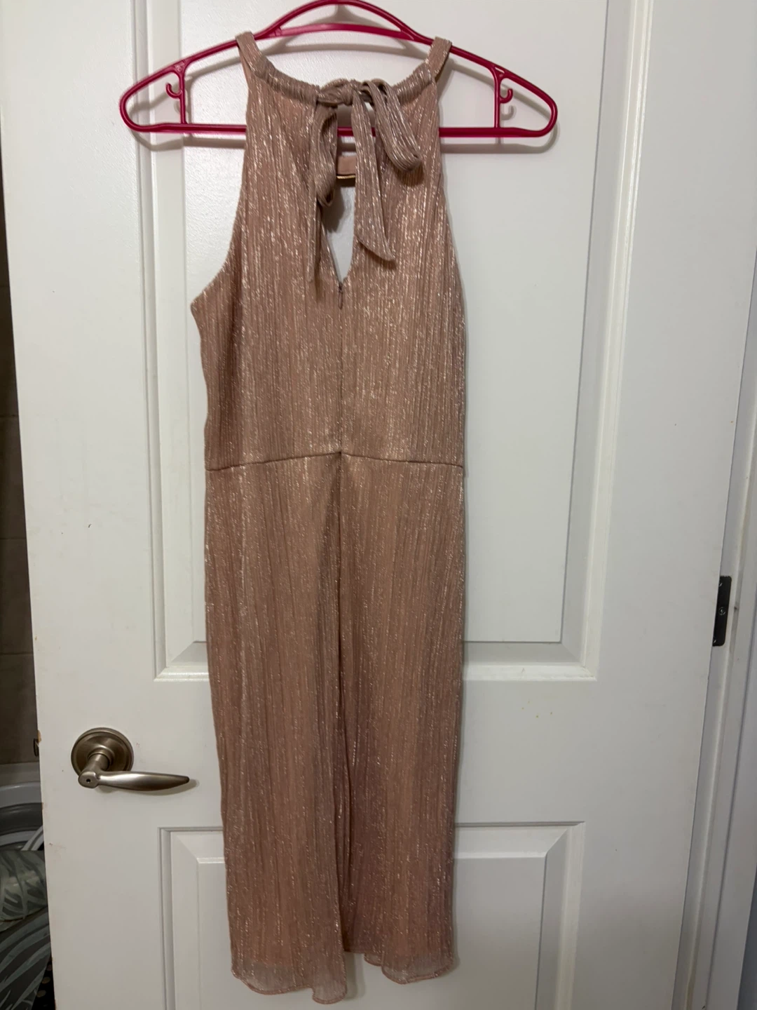 Le Chateau Metallic Rose Gold Dress - photo 2