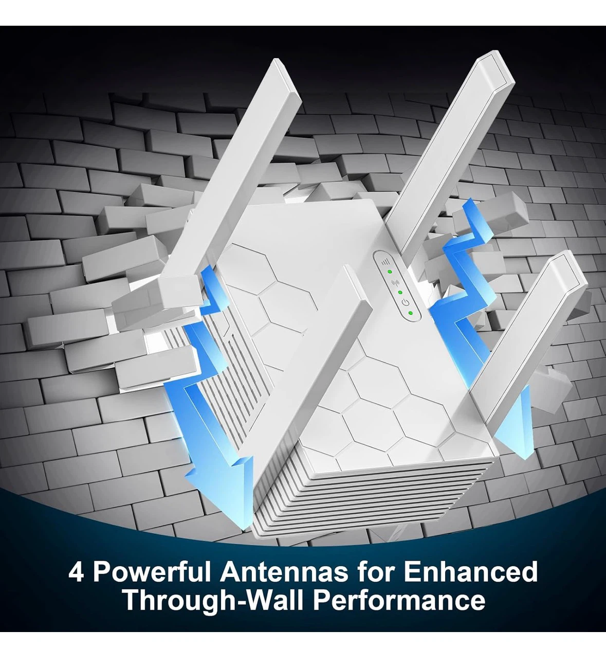WiFi Range Extender with 4 Antennas - photo 3