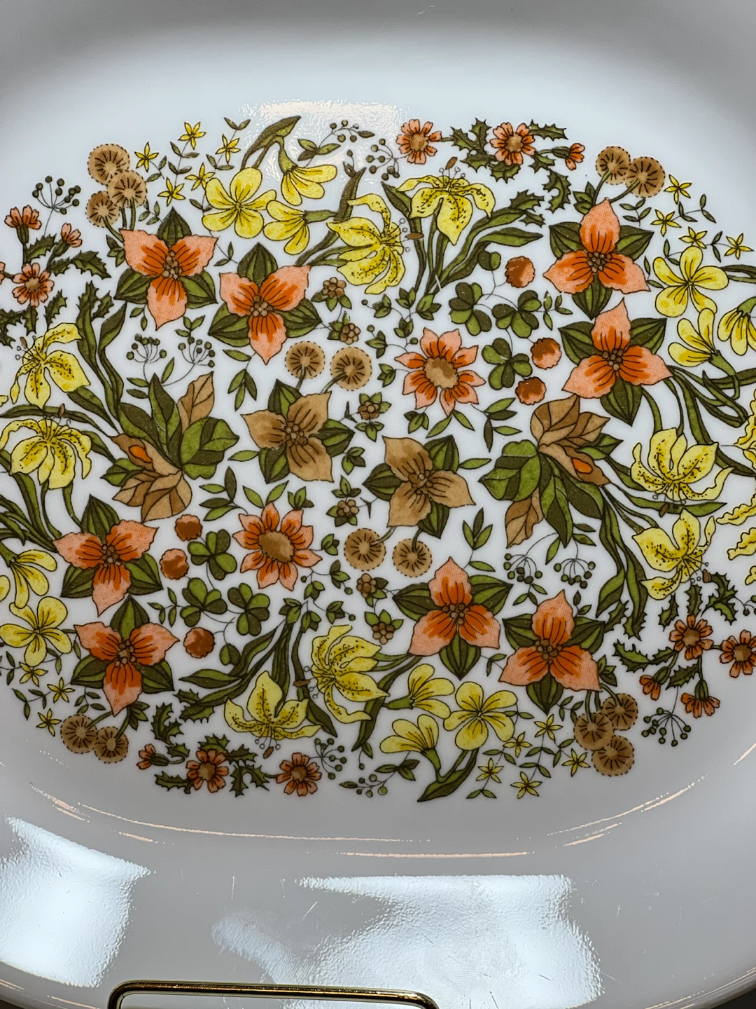 Vintage Corelle Expressions "Indian Summer" Oval Serving Platter - photo 2
