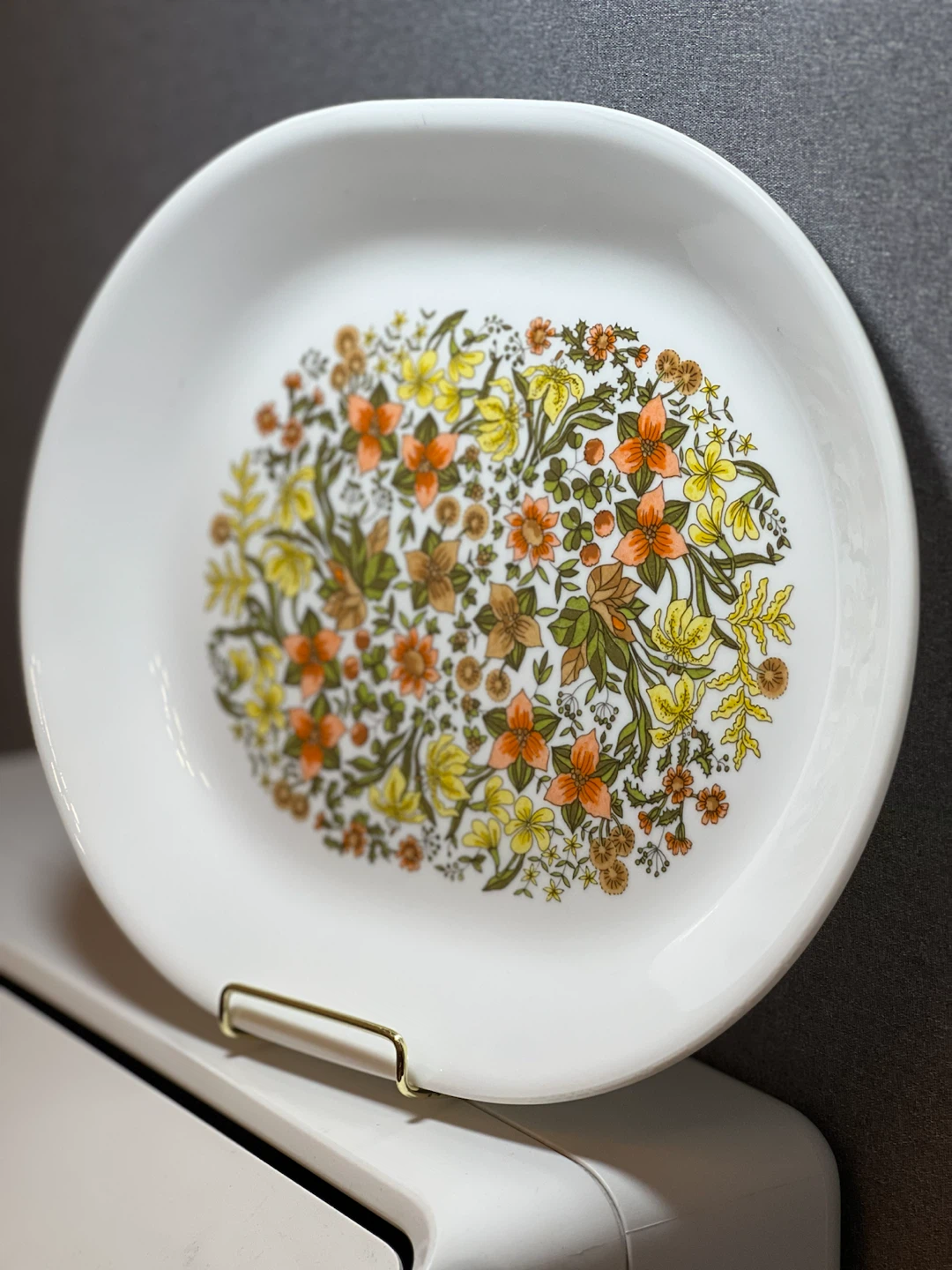 Vintage Corelle Expressions "Indian Summer" Oval Serving Platter - photo 3
