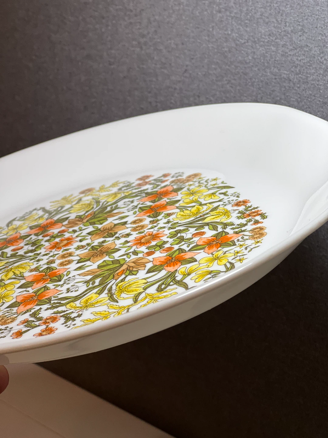 Vintage Corelle Expressions "Indian Summer" Oval Serving Platter - photo 4