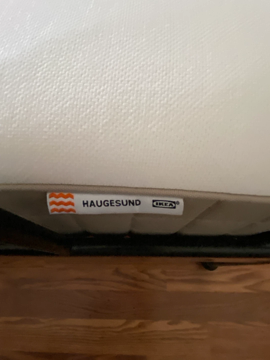 IKEA Haugesund Mattress with Metal Bed Frame & Bed Slats - photo 3
