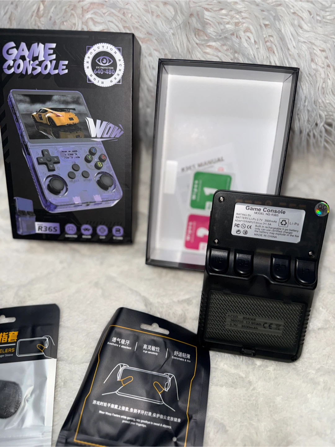R36S Handheld Game Console with Wasp Feelers - photo 5