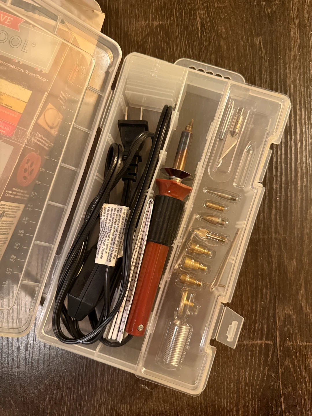 Wood burning kit
