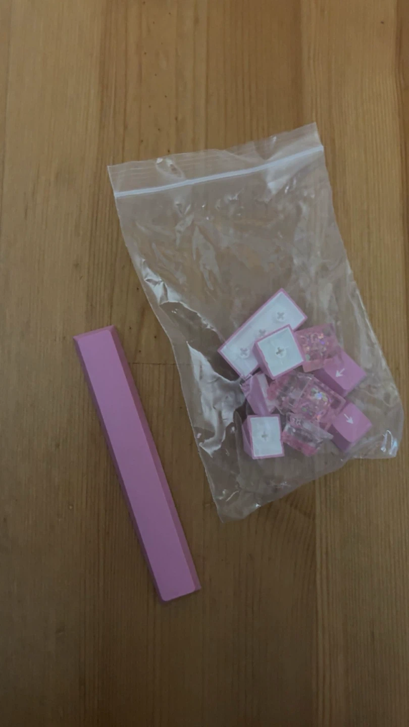 Pink Mechanical Keyboard Keycap Set