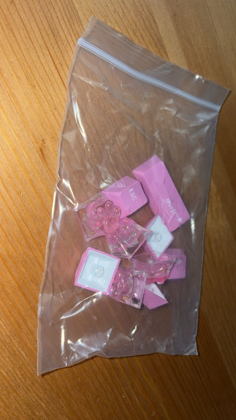 Pink Mechanical Keyboard Keycap Set - photo 2