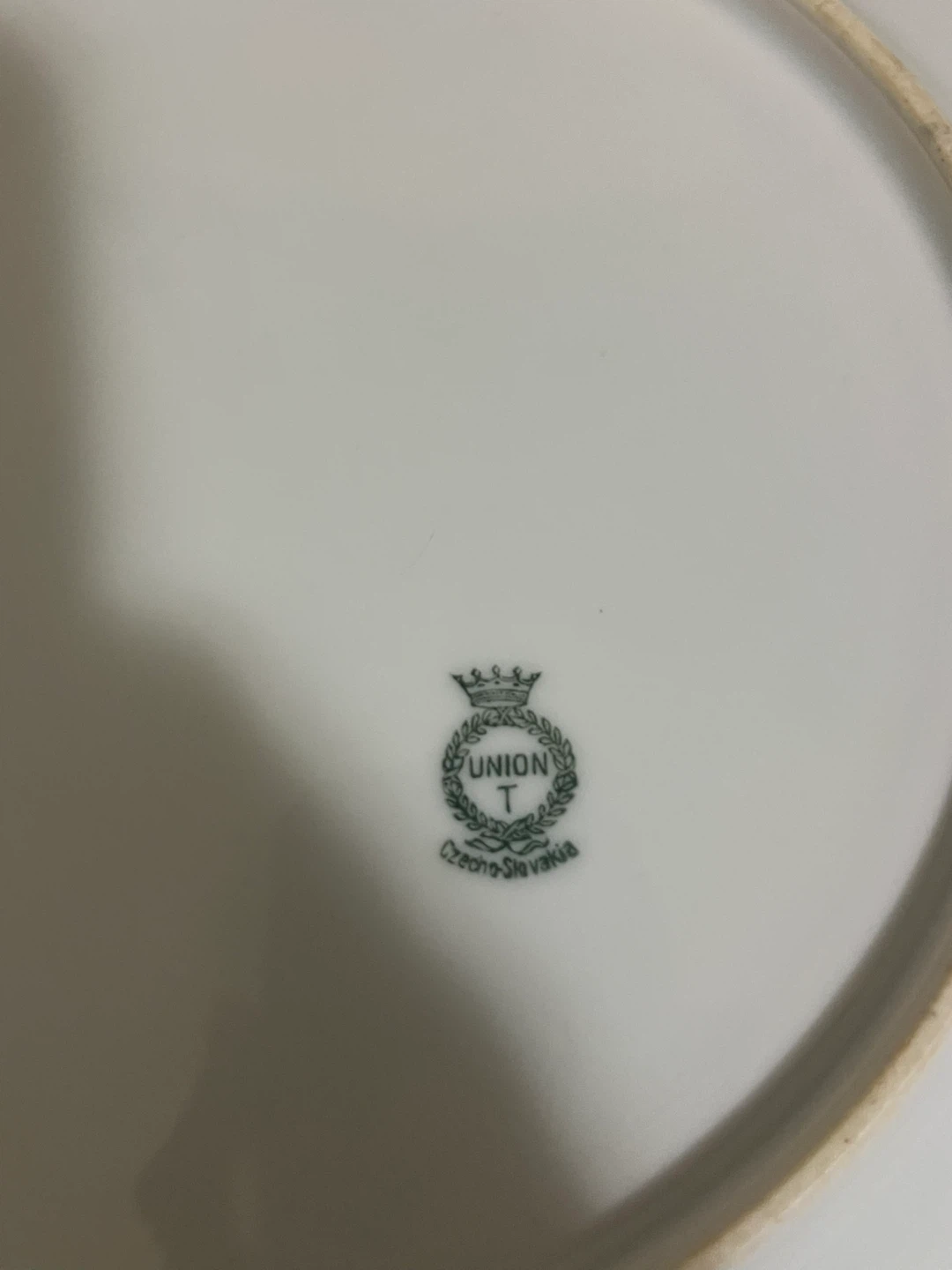 Vintage Union T Czechoslovakia Bird Decorative Plate - photo 2