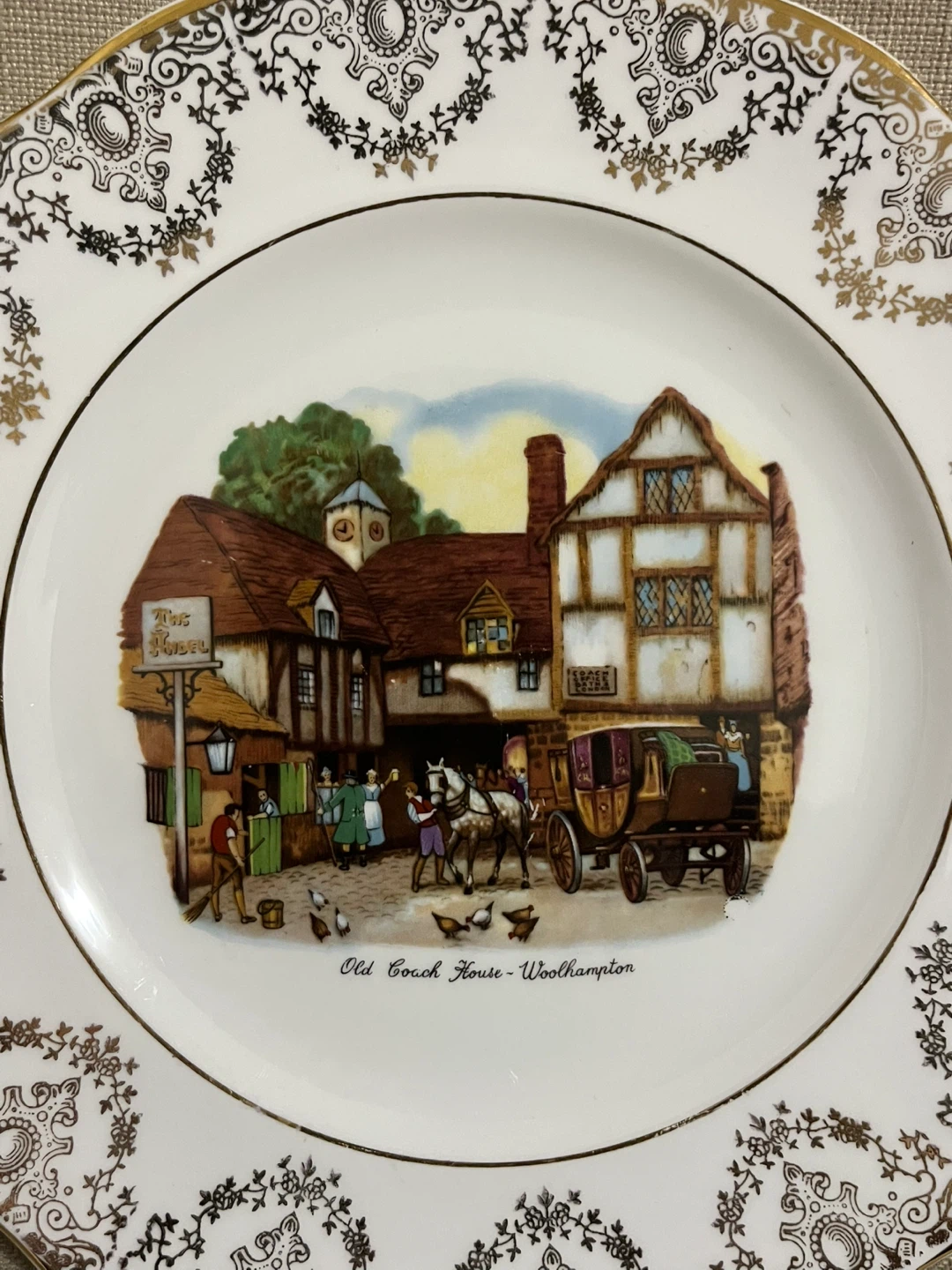 Old Coach House Woolhampton Decorative Plate