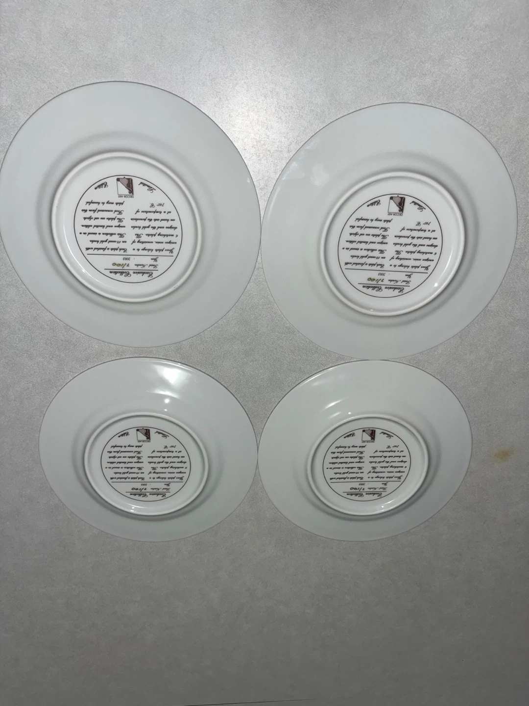 Set of 4 Vegreville Decorative Collector Plates - photo 2