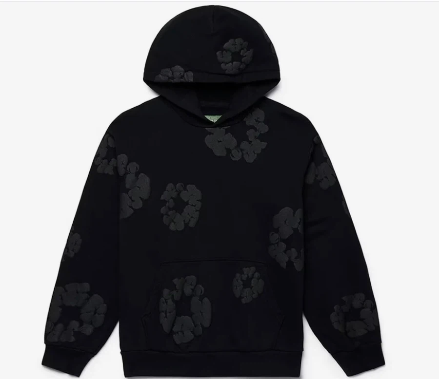 Denim Tears Cotton Wreath Hoodie - photo 2