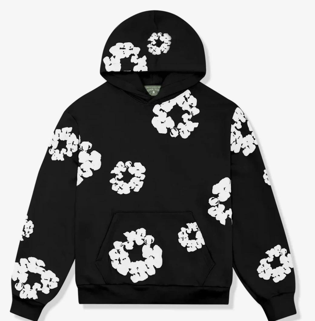 Denim Tears Cotton Wreath Hoodie - photo 3