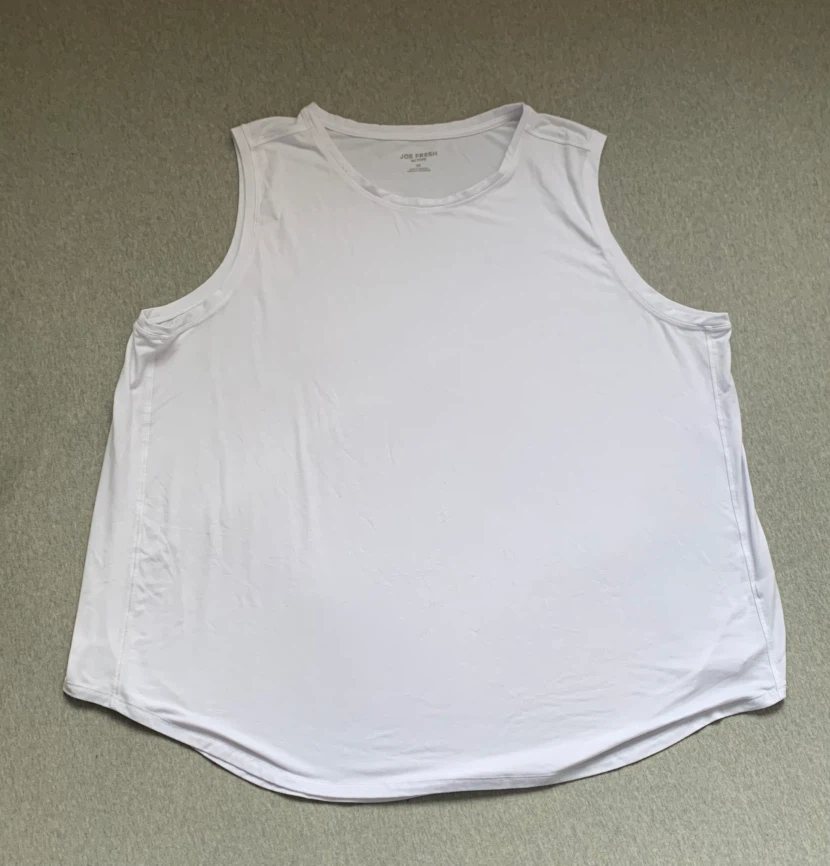 Joe Fresh Active White Tank Top - Ladies 3X
