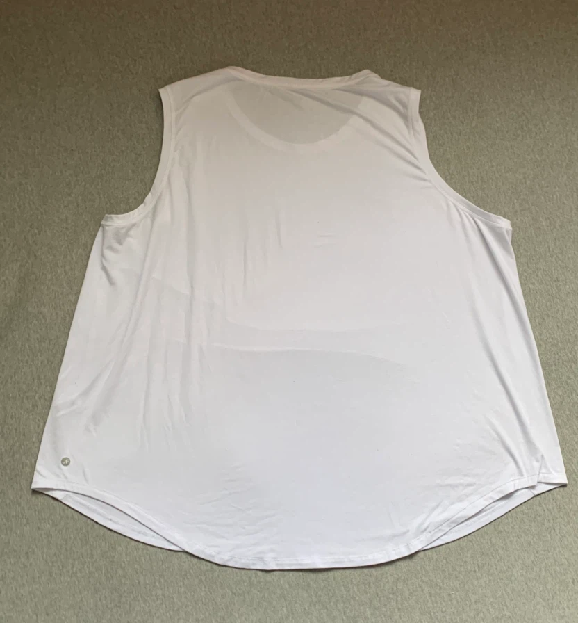 Joe Fresh Active White Tank Top - Ladies 3X - photo 2