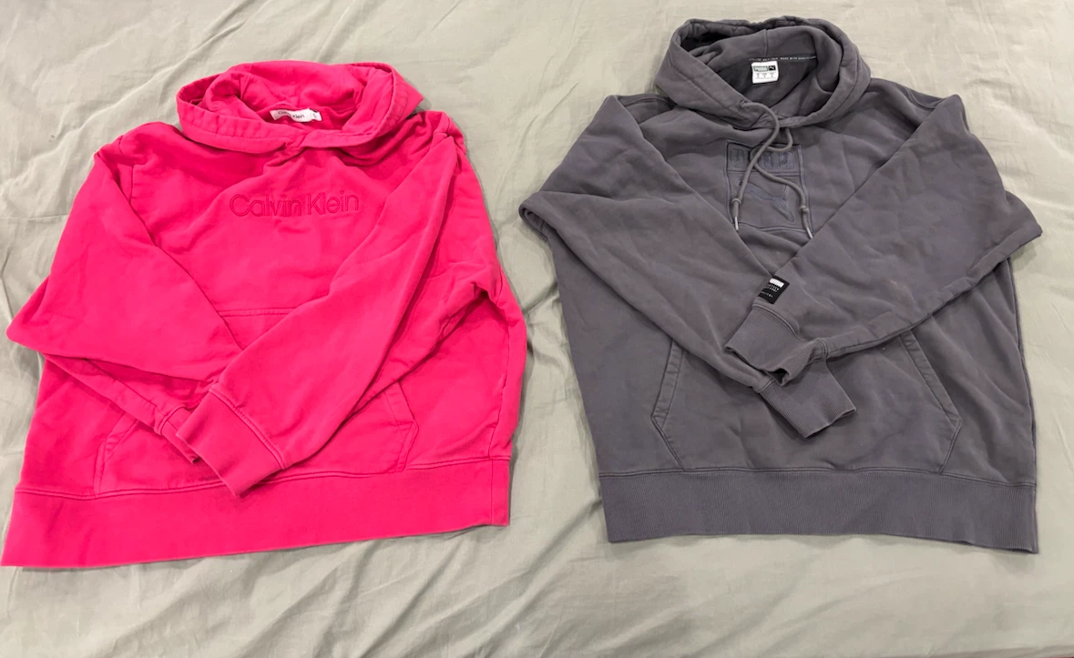Calvin Klein and Puma Hoodie Bundle