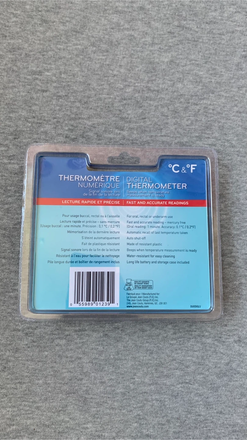 Personnelle Digital Thermometer - BNIB - photo 2
