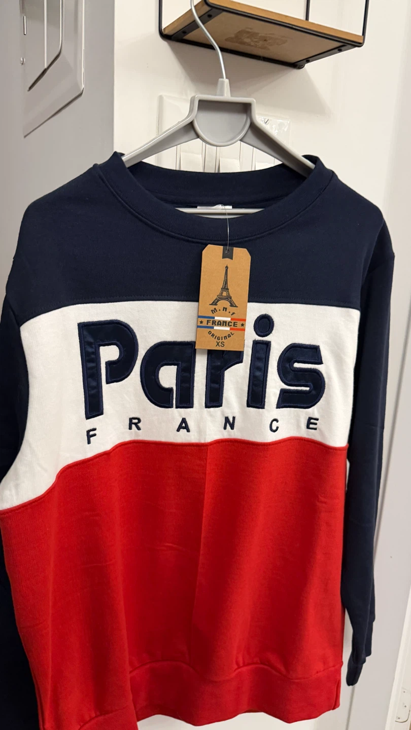 MNF France Paris Sweatshirt Size XS
