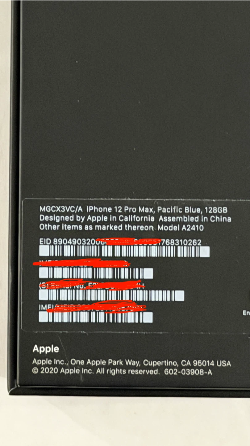 Apple iPhone 12 Pro Max 128GB Pacific Blue - photo 4