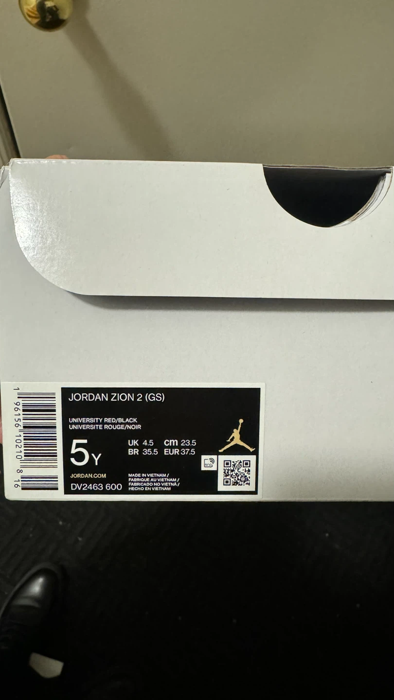 Nike Jordan Zion 2 GS Sneakers - photo 4
