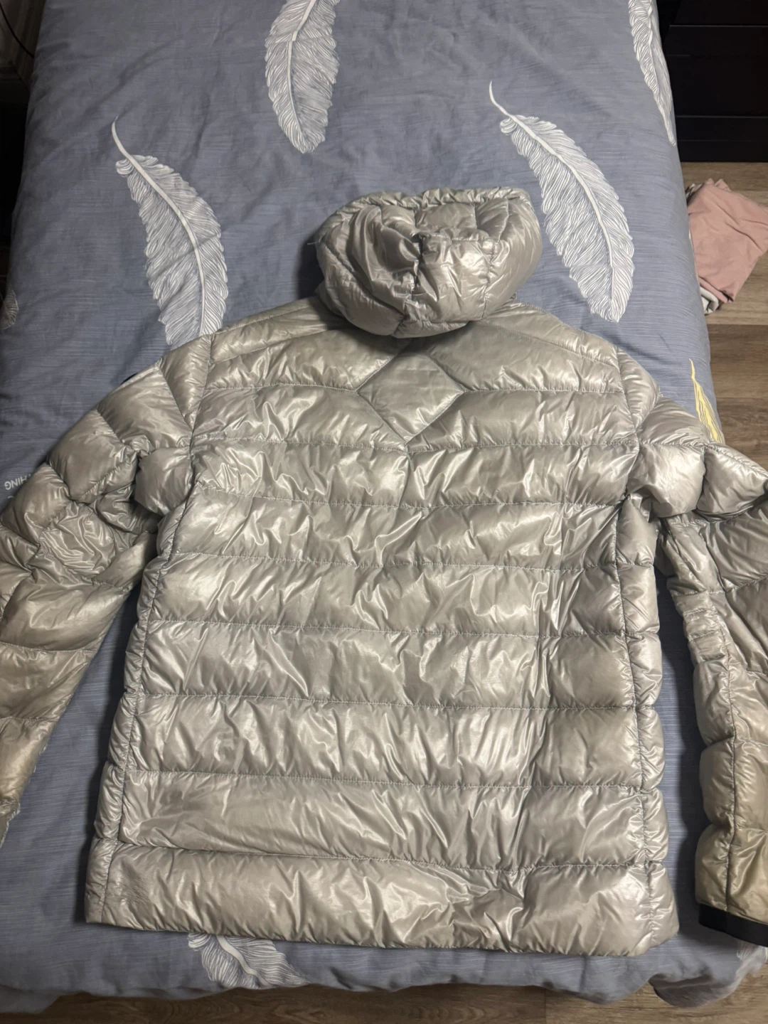 Canada Goose Silver Down Jacket Style Code 2227mb - photo 2