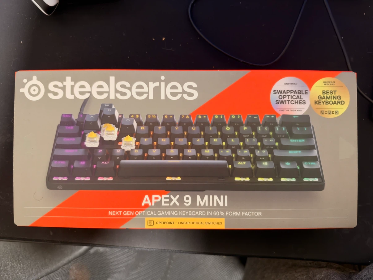 SteelSeries New Apex 9 Mini Keyboard HotSwap