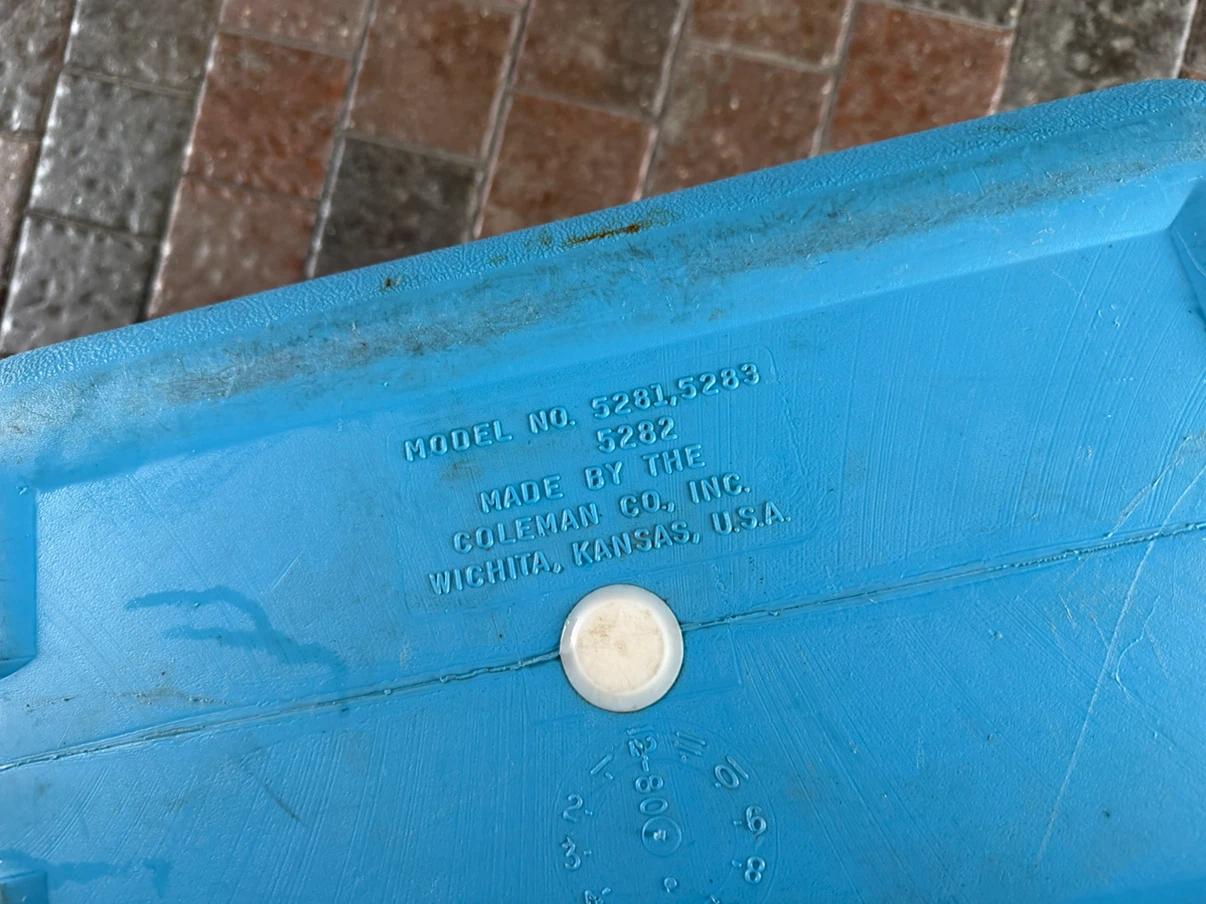 Vintage Coleman Polylite Cooler - photo 4