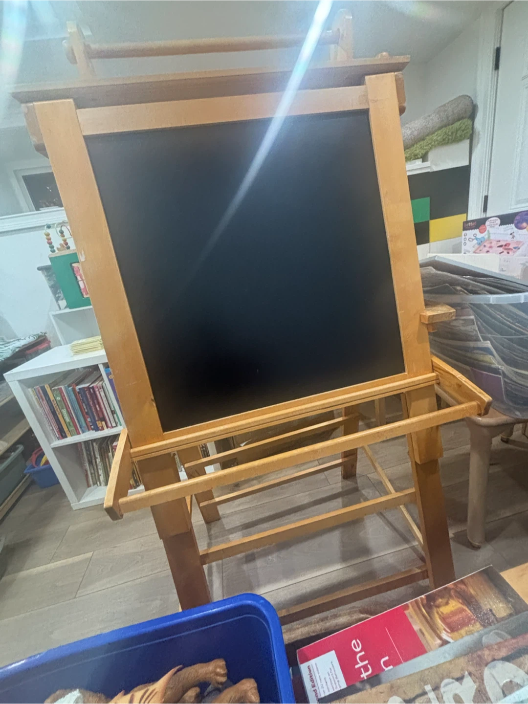 Wooden Kids Standing Art Easel