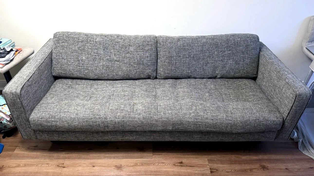 Article Sven 88" Tufted Sofa - Briar Gray