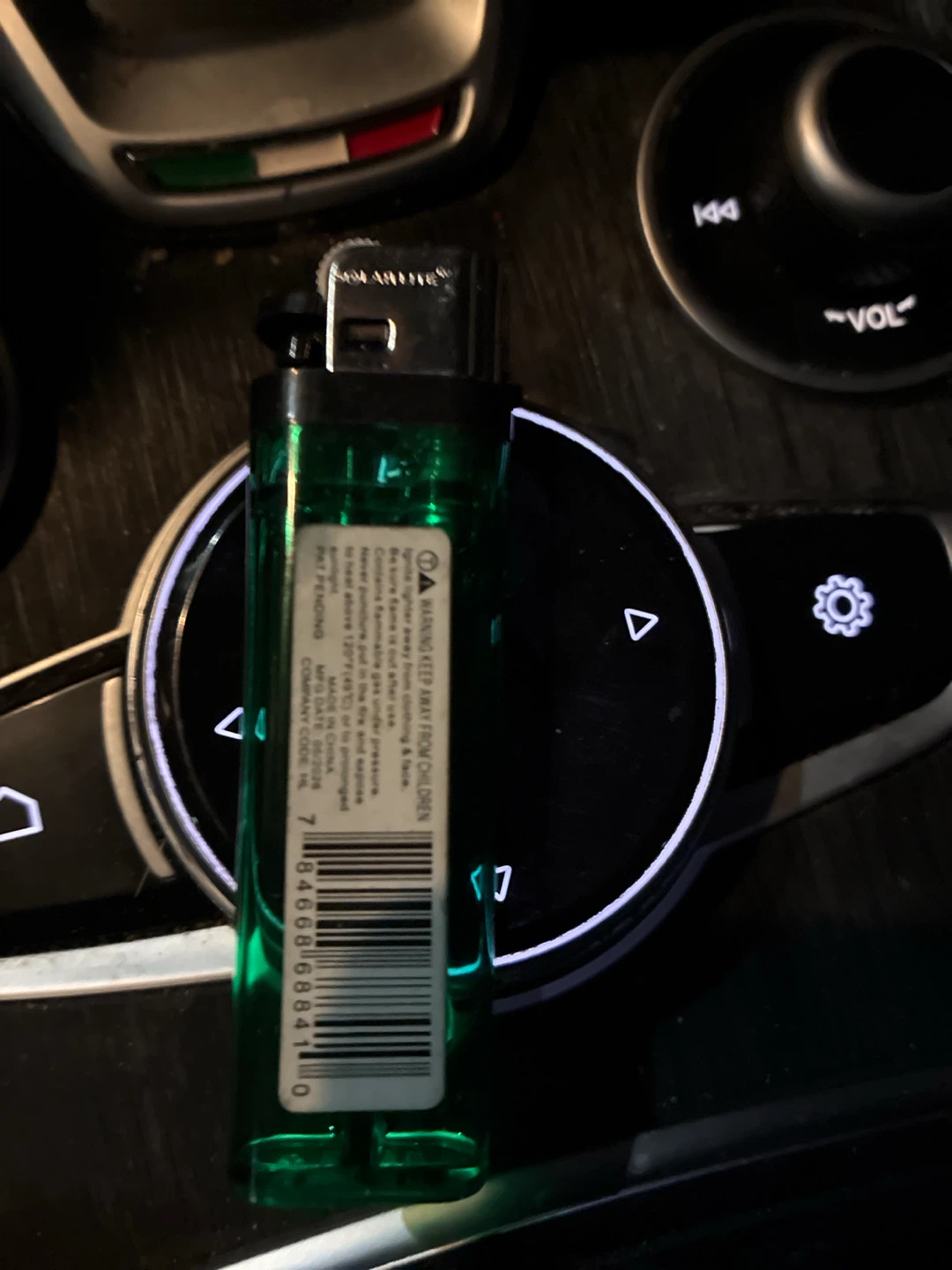 Solarite Green Lighter
