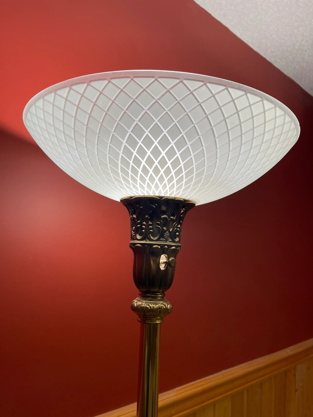 A beautiful torchiere floor lamp - photo 4