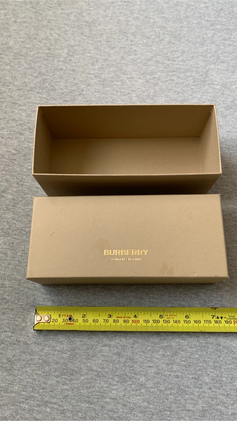 Empty Burberry Perfume / Sunglass Box